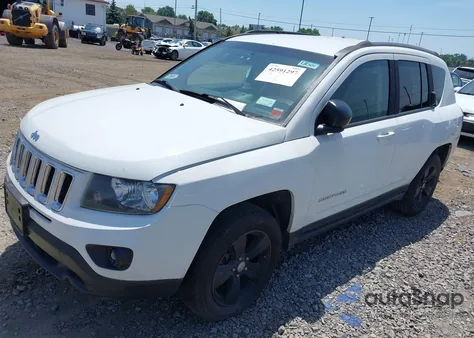 2016 Jeep Compass Sport из США, поврежденный, VIN 1C4NJDBB5GD662555
